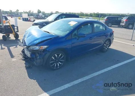 2015 Honda Civic Exl from USA, damaged, VIN 19XFB2F90FE031495